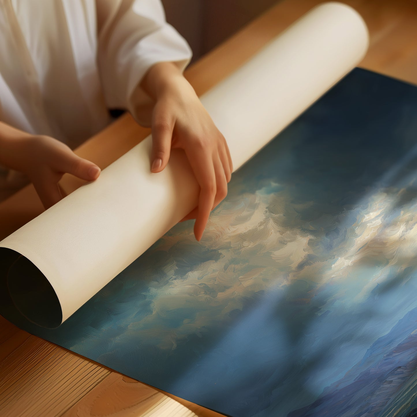 Coastal Rays Break Through Storms