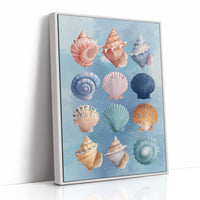 Coastal Treasures Against Azure Waves