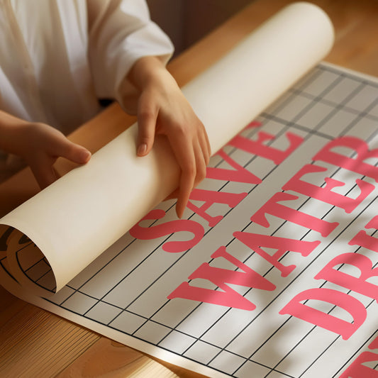 Pink Words On Restaurant Bills