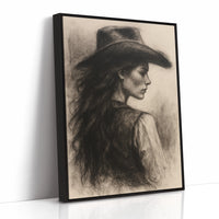 Cowgirl in Charcoal
