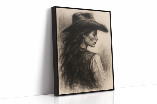 Cowgirl in Charcoal