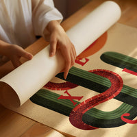 Serpent Dances Under Desert Sun