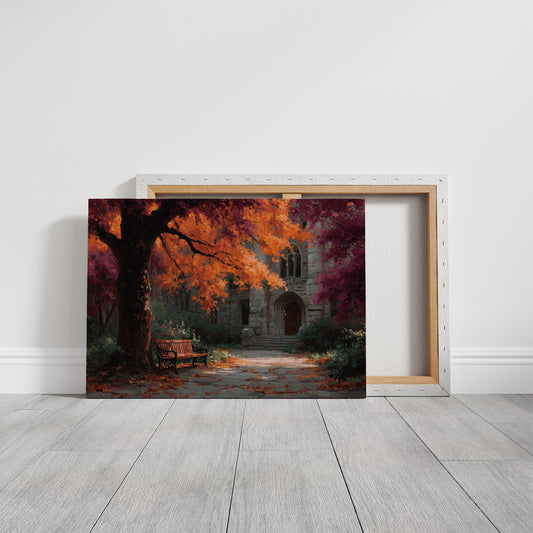 Autumn Path to the Archway