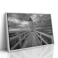 Wooden Path To Coastal Sentinel