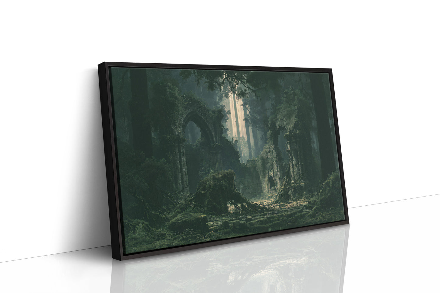 Ruins, Reclaimed by Forest
