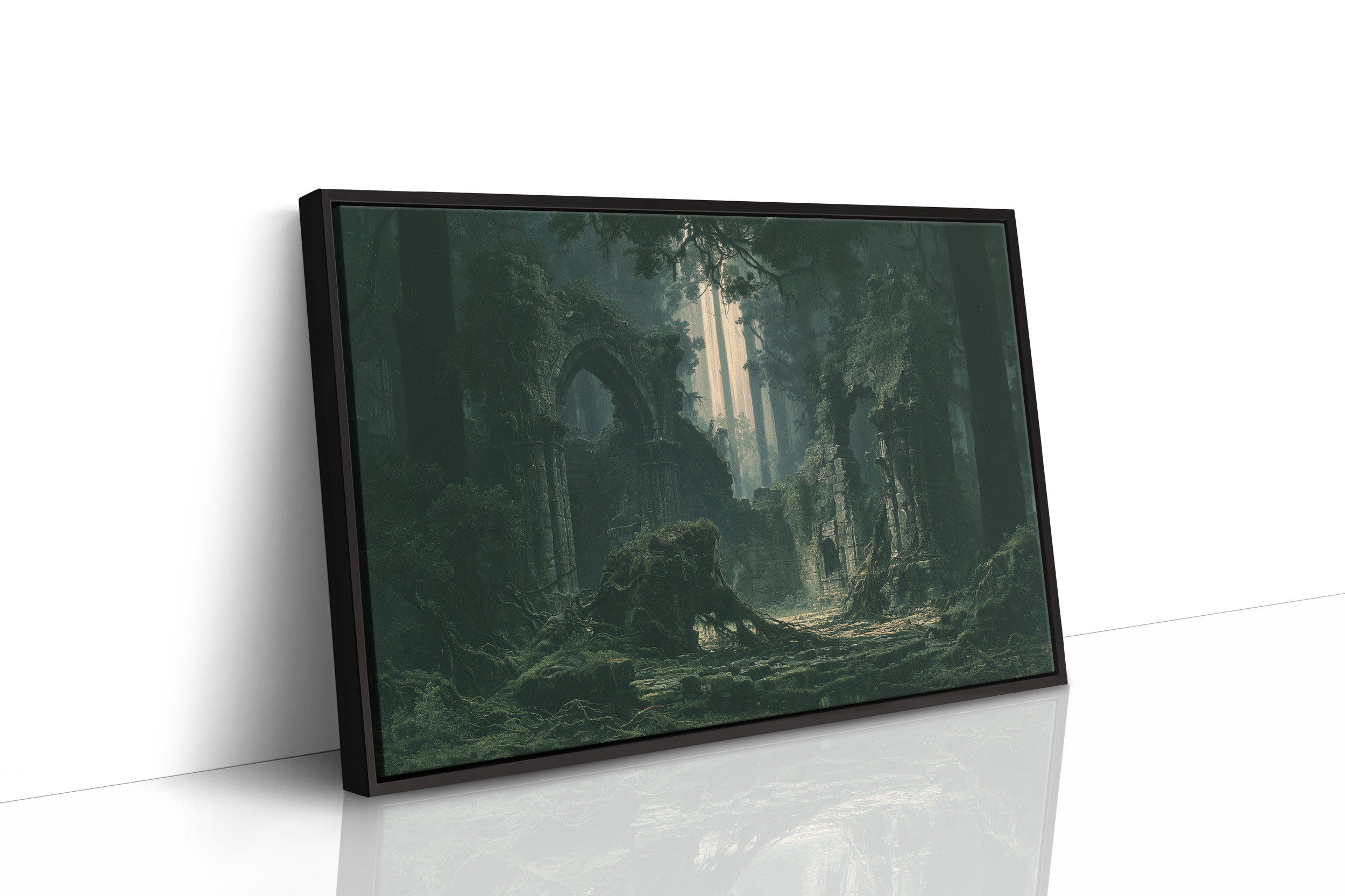 Ruins, Reclaimed by Forest