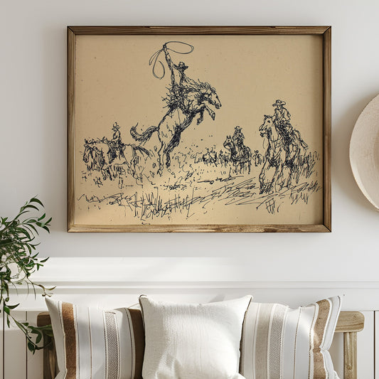 Riders Dance with Dust