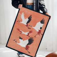 Japanese Crane Wall Art – Elegant Traditional-Inspired Print