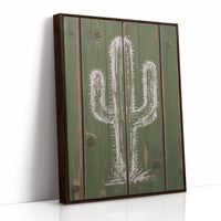 Chalk Stories On Weathered Wood