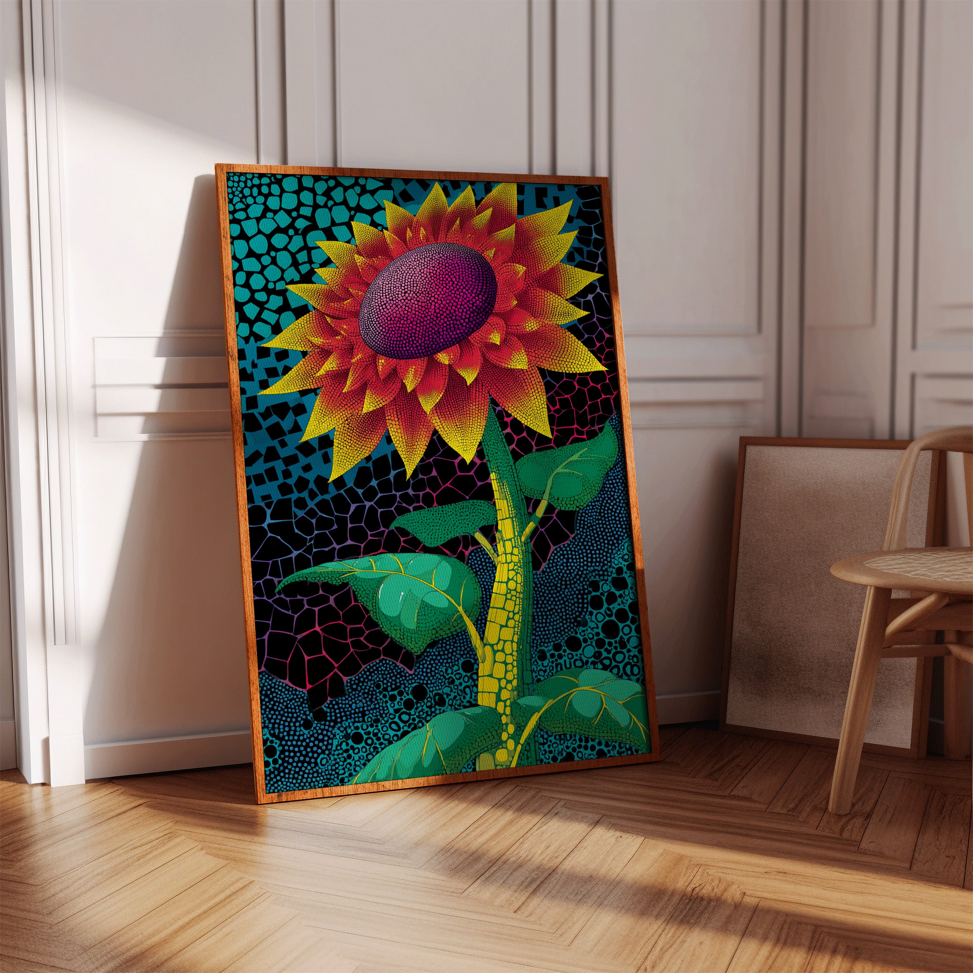A Sunflowers Vibrant Rebellion