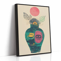 Moonlit Vase Holds Ancient Stories