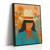 Cowgirl in Bloom
