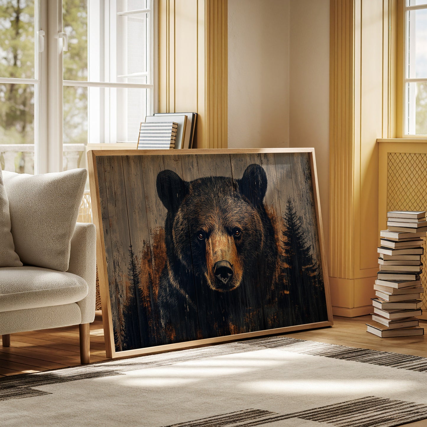 Forest King's Ancient Wood Portrait