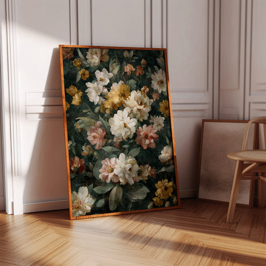 Blooming Garden of Soft Hues