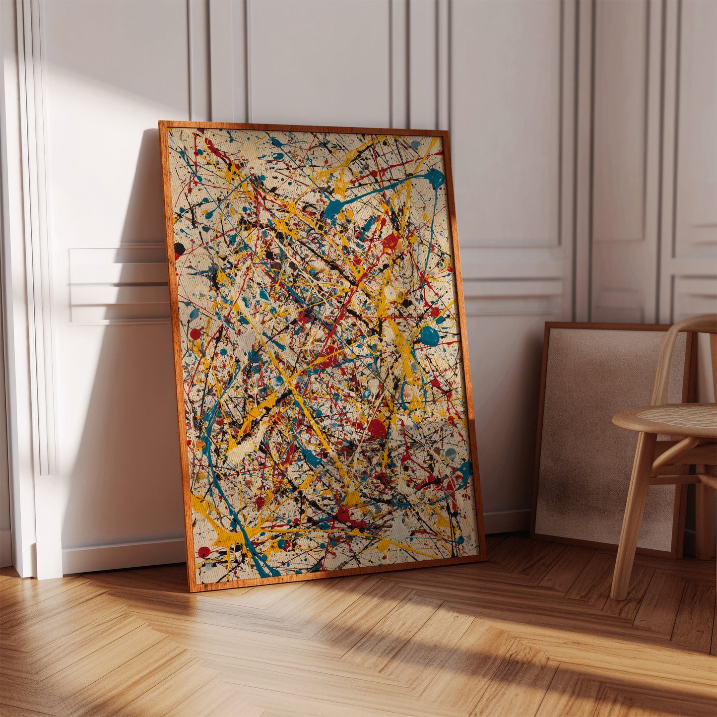 Threads of Colorful Chaos