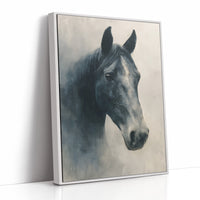 Noble Gaze In Weathered Wood