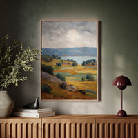 Fields Bathed in Golden Light