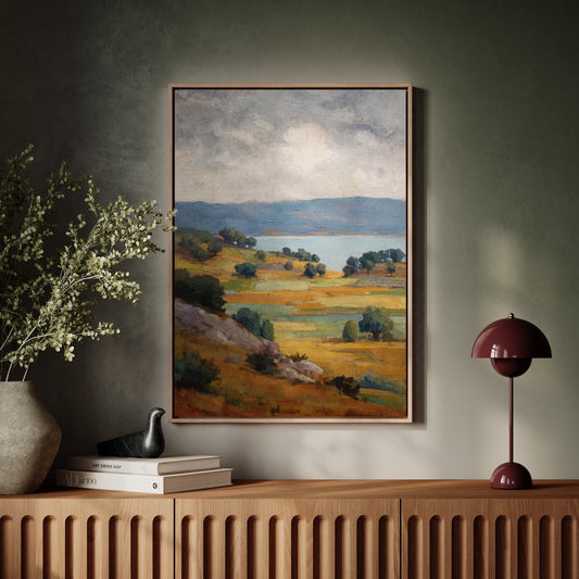 Fields Bathed in Golden Light