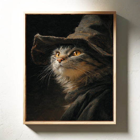 The Enigmatic Feline Mage