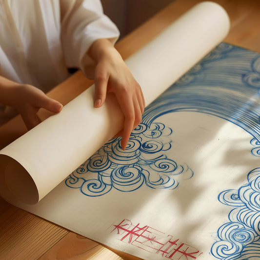 Ocean Spirits Dance In Blue