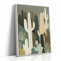 Desert Forms in Soft Sage