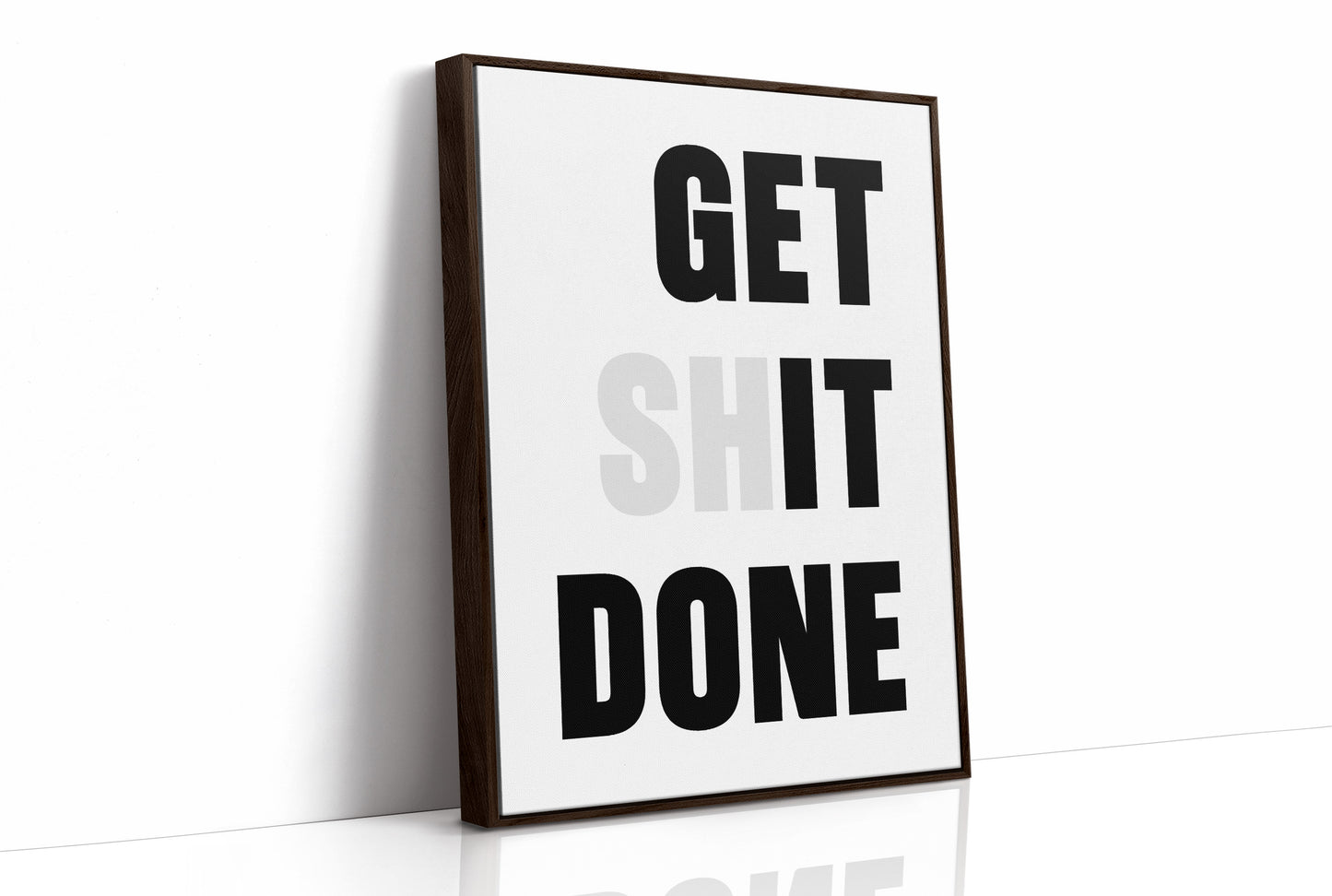 One Percent Better Minimalist Motivation Print