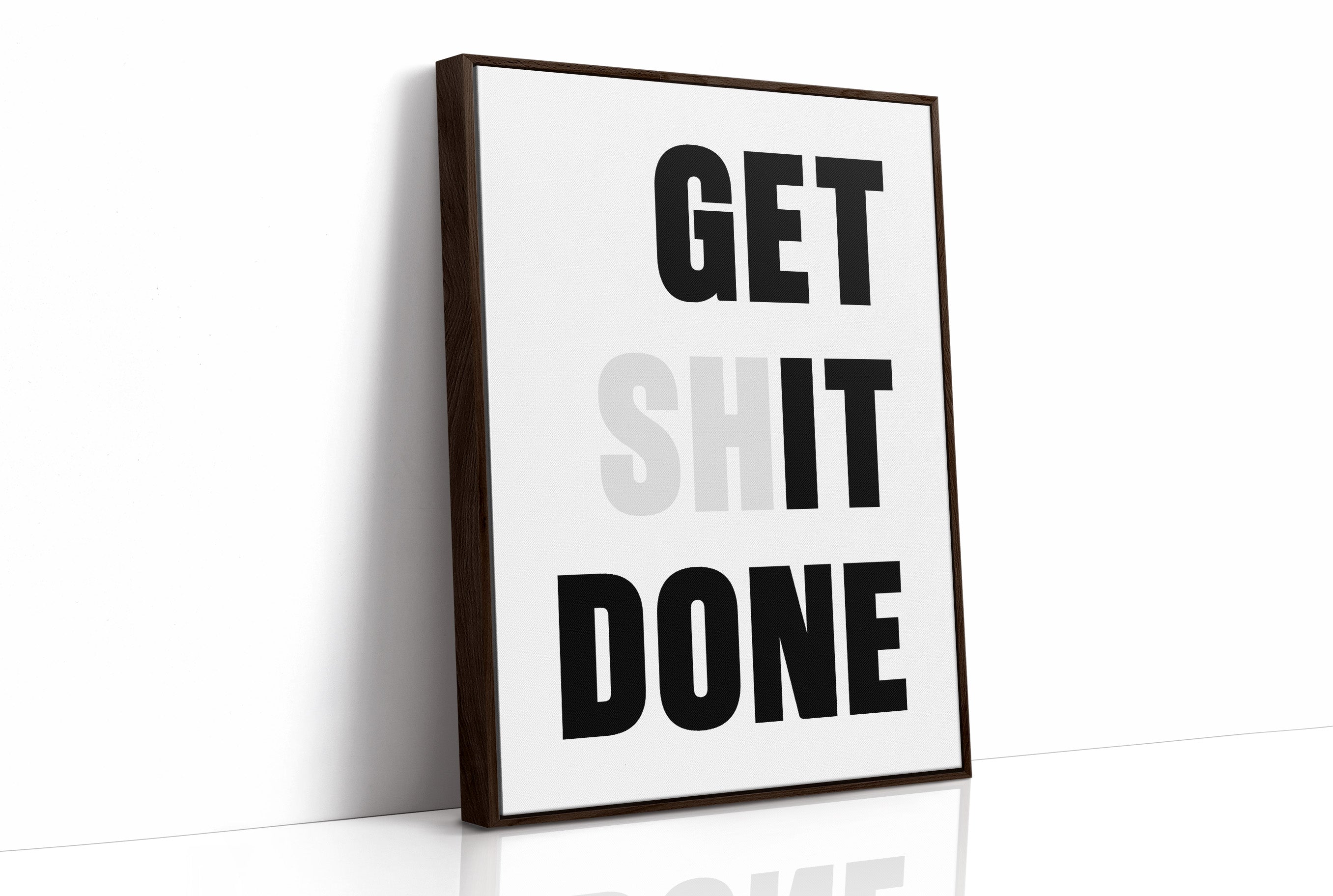 One Percent Better Minimalist Motivation Print