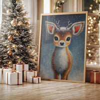 Starlit Fawn Brings Winter Magic