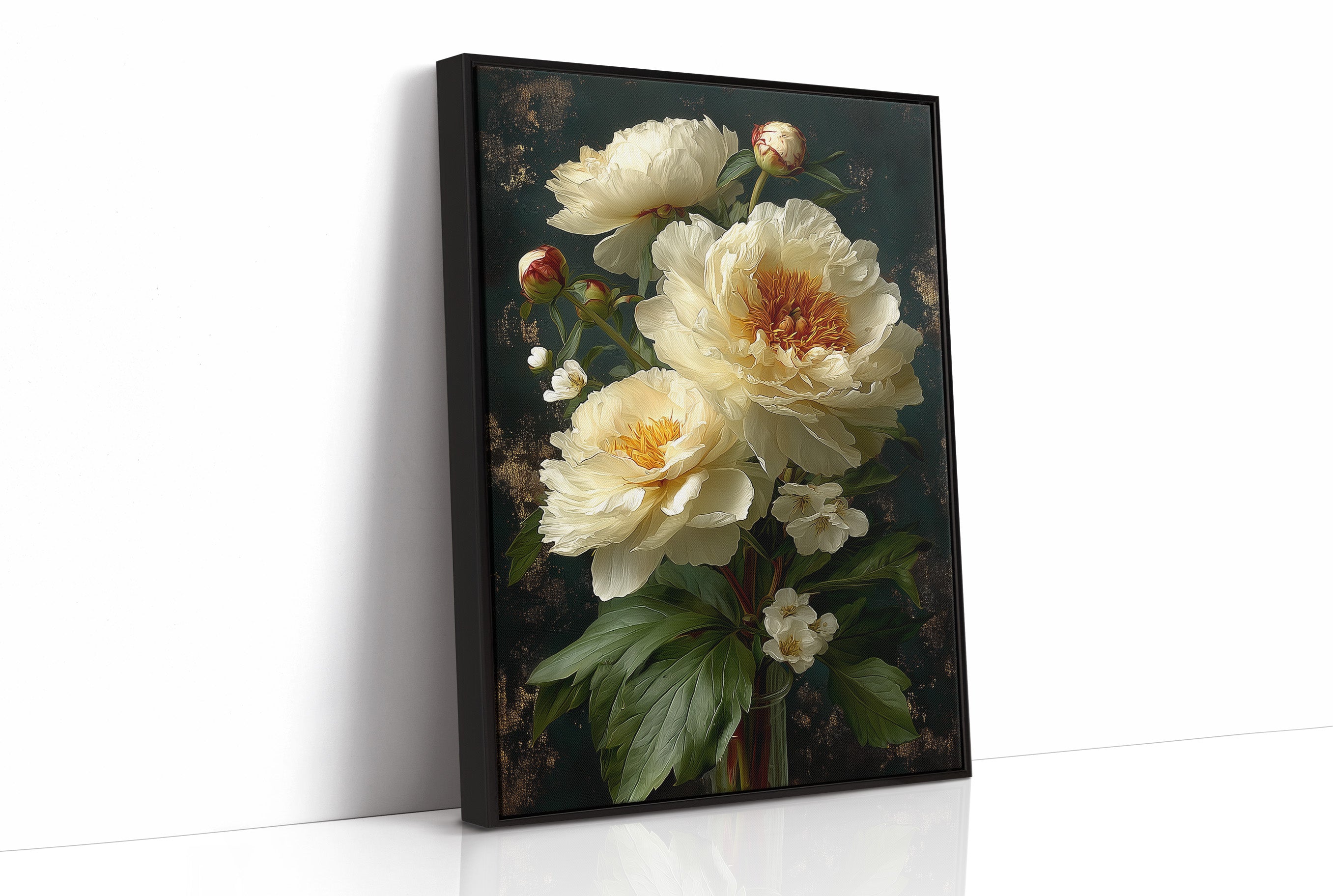 Where Cream Peonies Keep Secrets