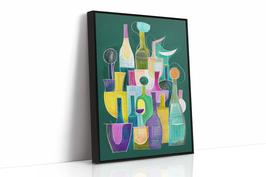 Colorful Bottles Share Secret Stories