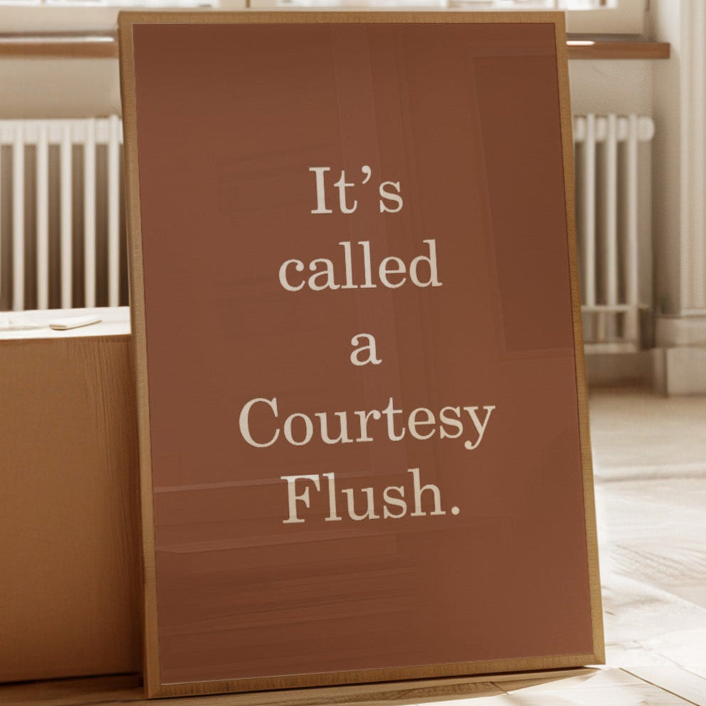 Manners Make The Bathroom Beautiful