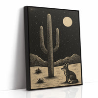 Fox and the Saguaro