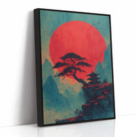The Pagoda Watches the Red Sun