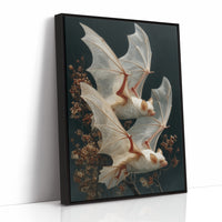 Ghost Wings at the Dried Branch