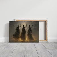 Ancient Coven Walks Through Mist