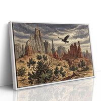 Raven Over the Red Spires