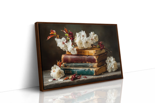 Antique Books Bloom With Spring Stories