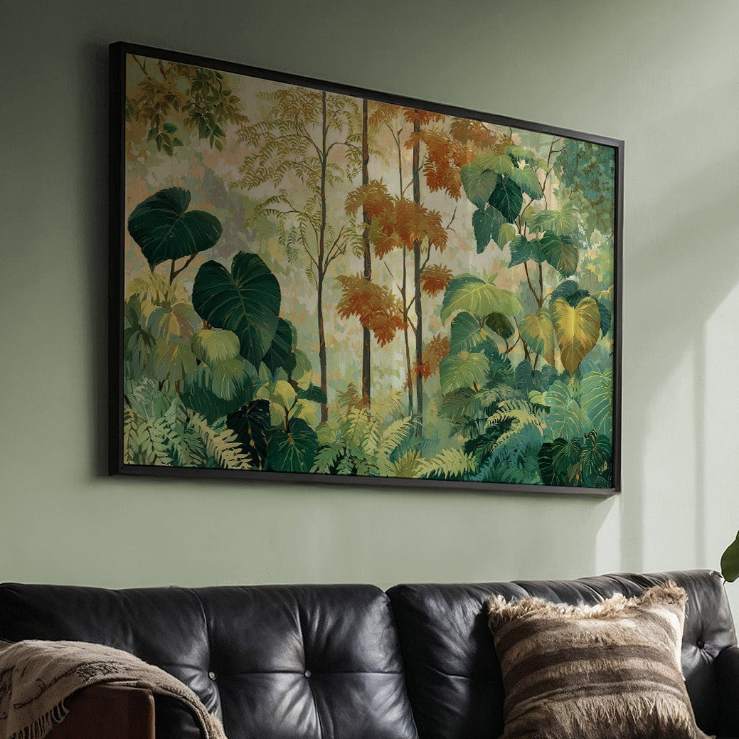 Sunlit Jungle Dances At Dawn