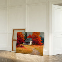Harvest Home Beneath Fiery Canopy