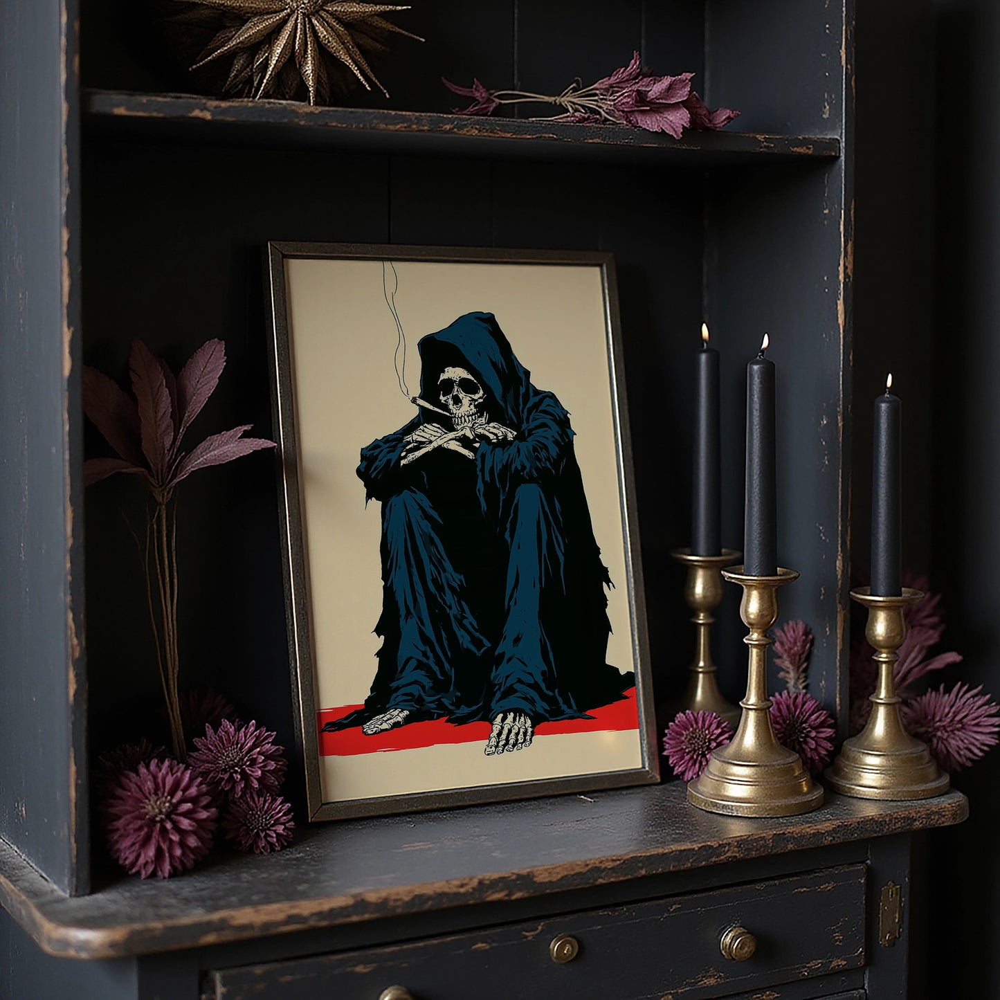 Death Takes a Smoke Break