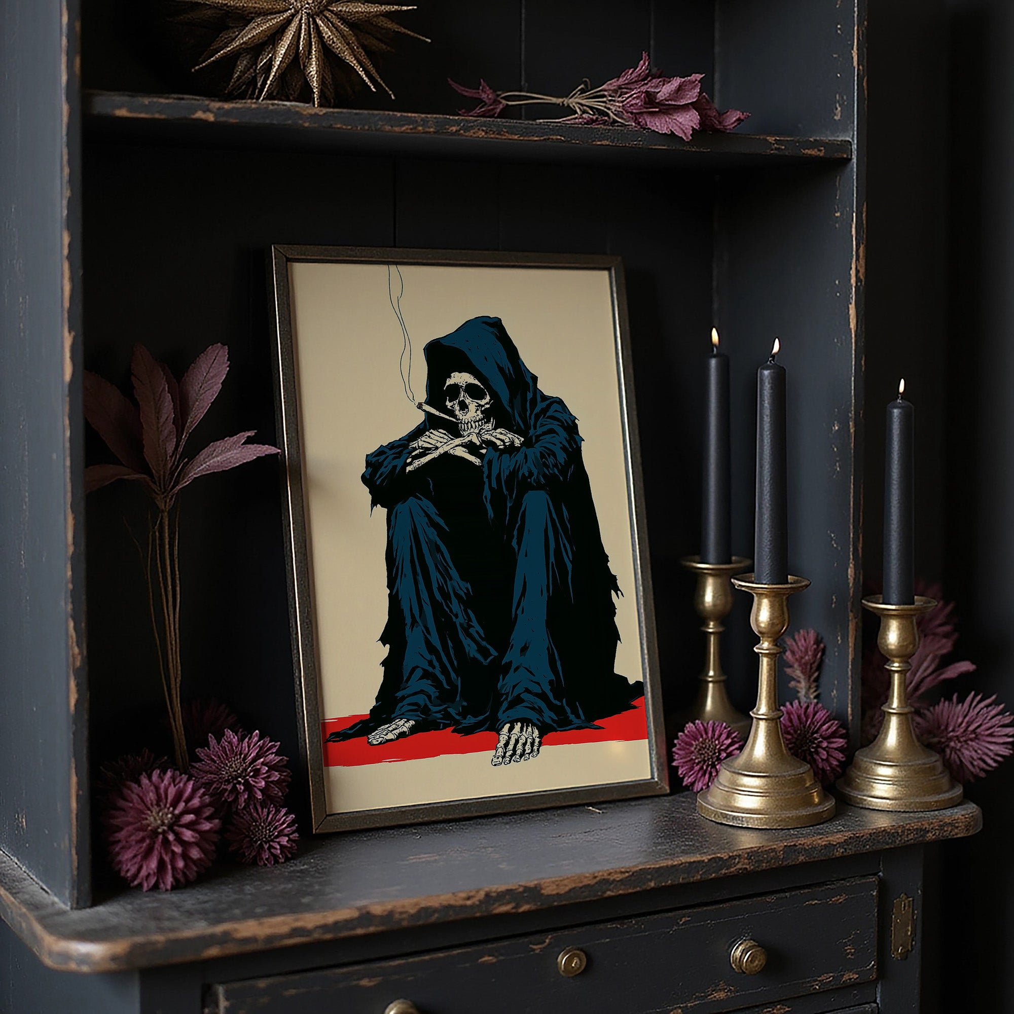Death Takes a Smoke Break