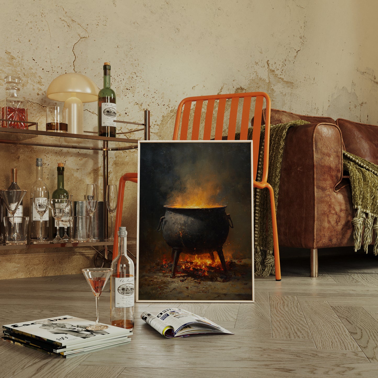 Brewing Secrets in the Hearth
