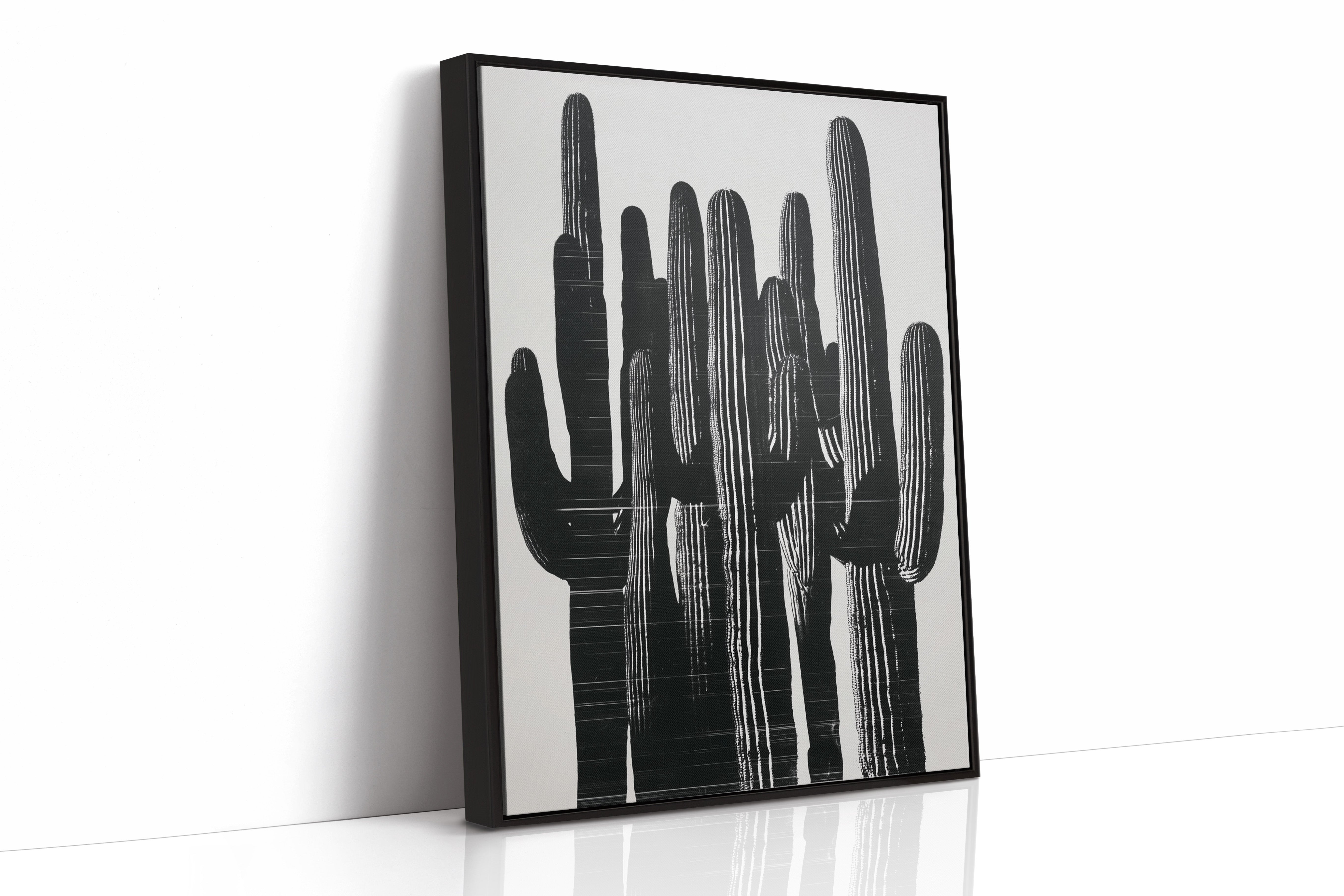Saguaros Dance Under Desert Stars