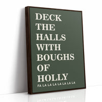 Yuletide Lyrics In Forest Green