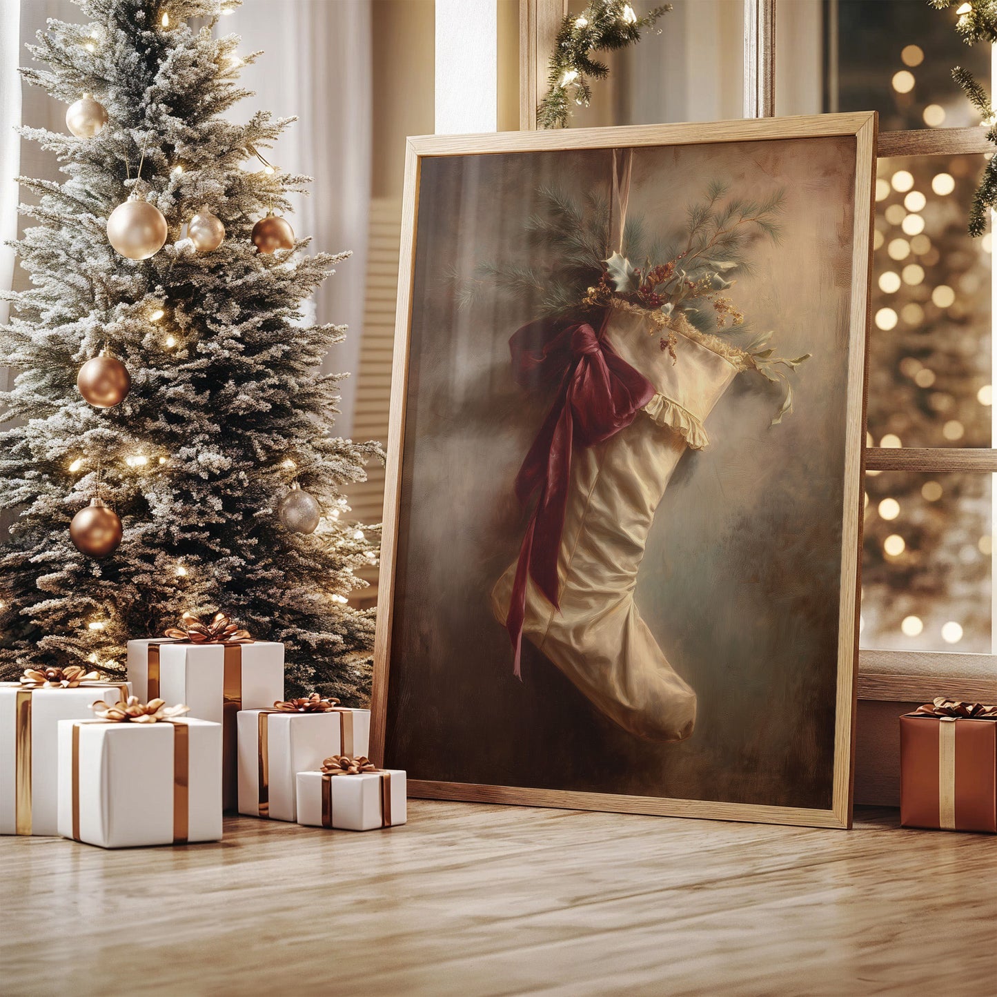 December's Warmth In Velvet Bows
