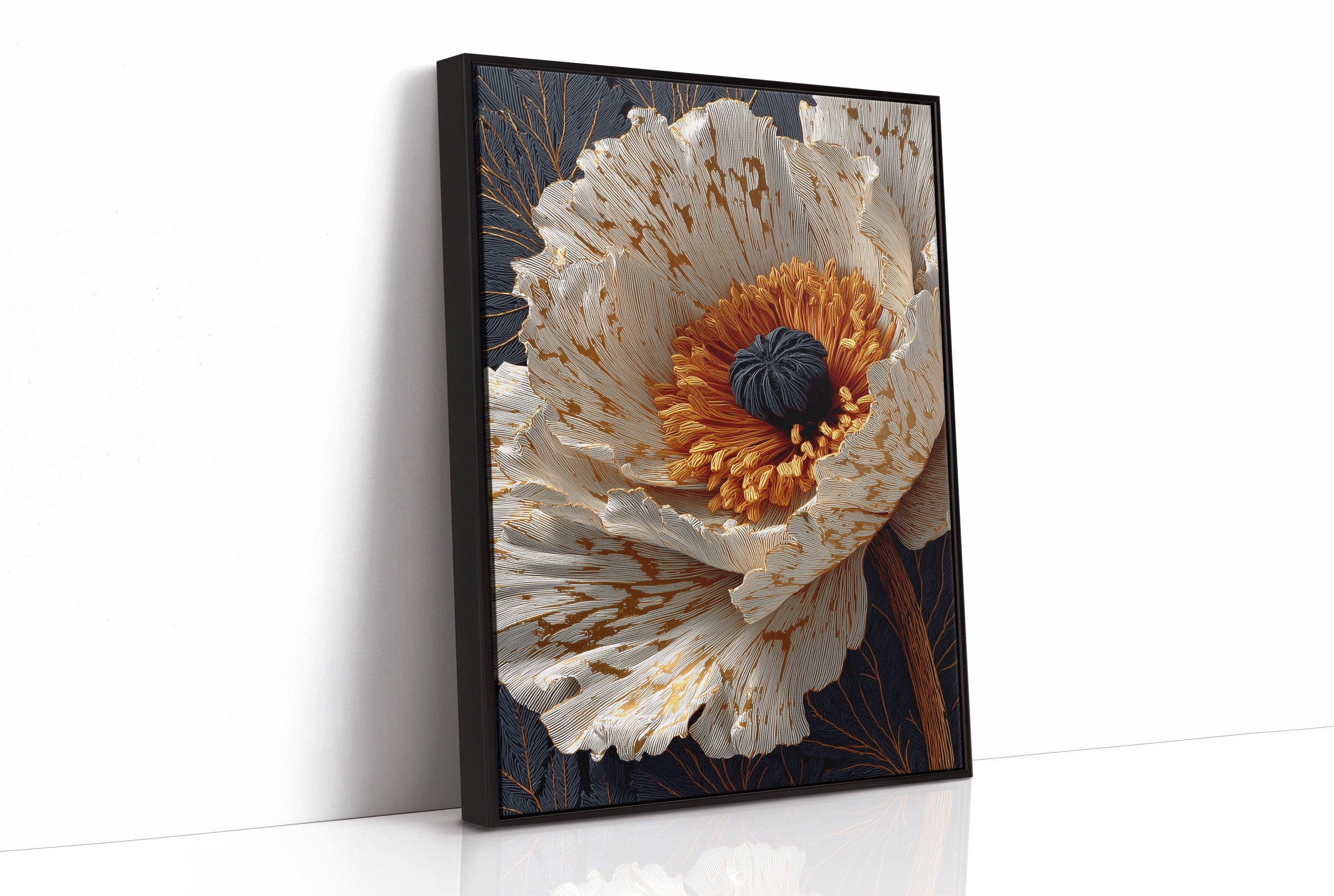 Every Petal Lined in Gold