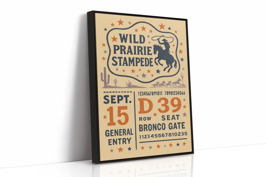 Wild Prairie Stampede Ticket