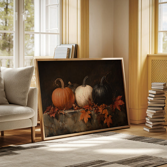 Autumn's Palette On Stone Edge