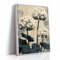 Hydrangea Stems in Silhouette