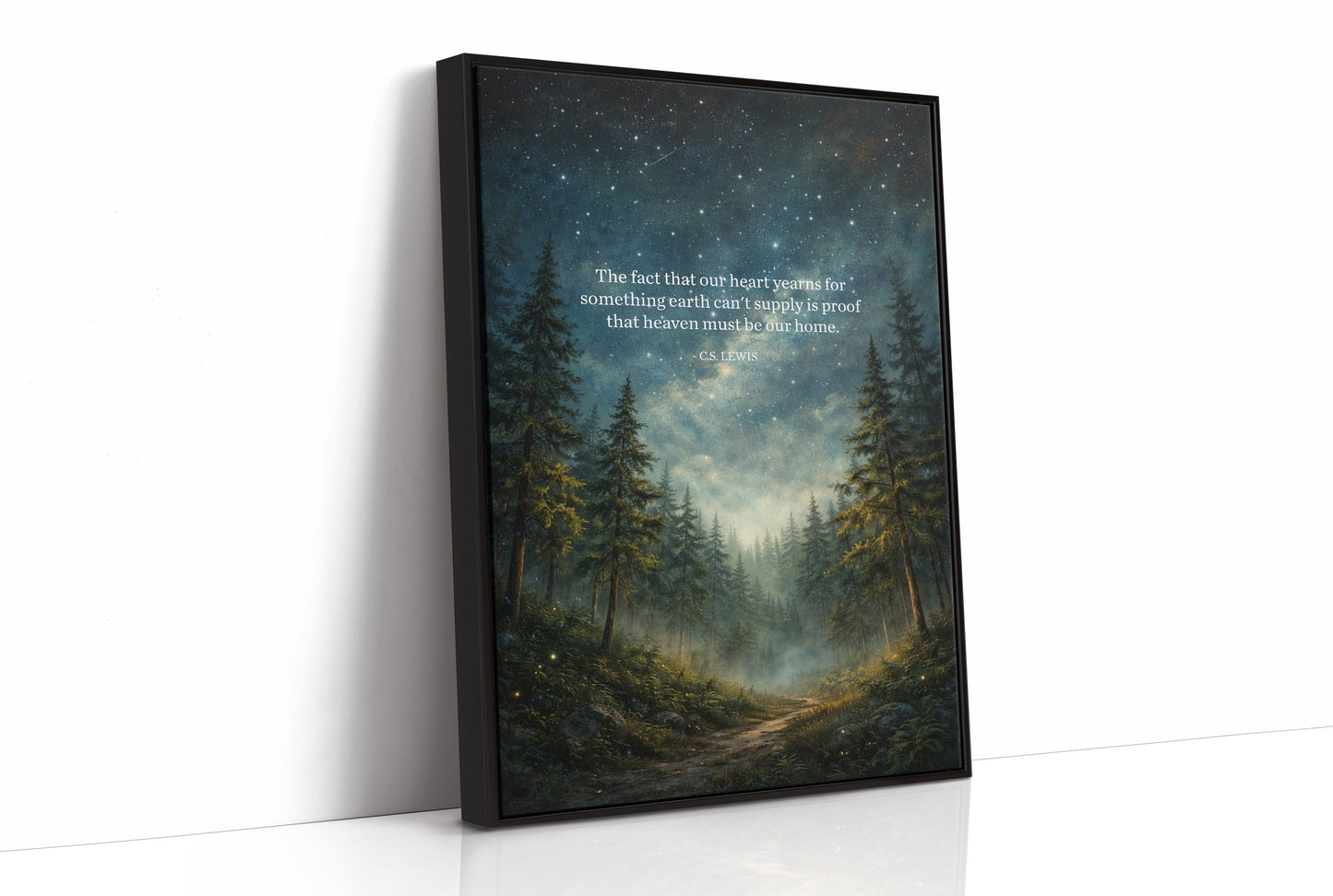 Celestial Whispers Through Ancient Pines